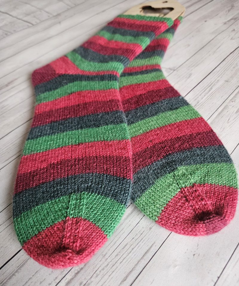 Handknitted socks. Mens size 9.