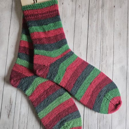 Handknitted socks. Mens size 9.