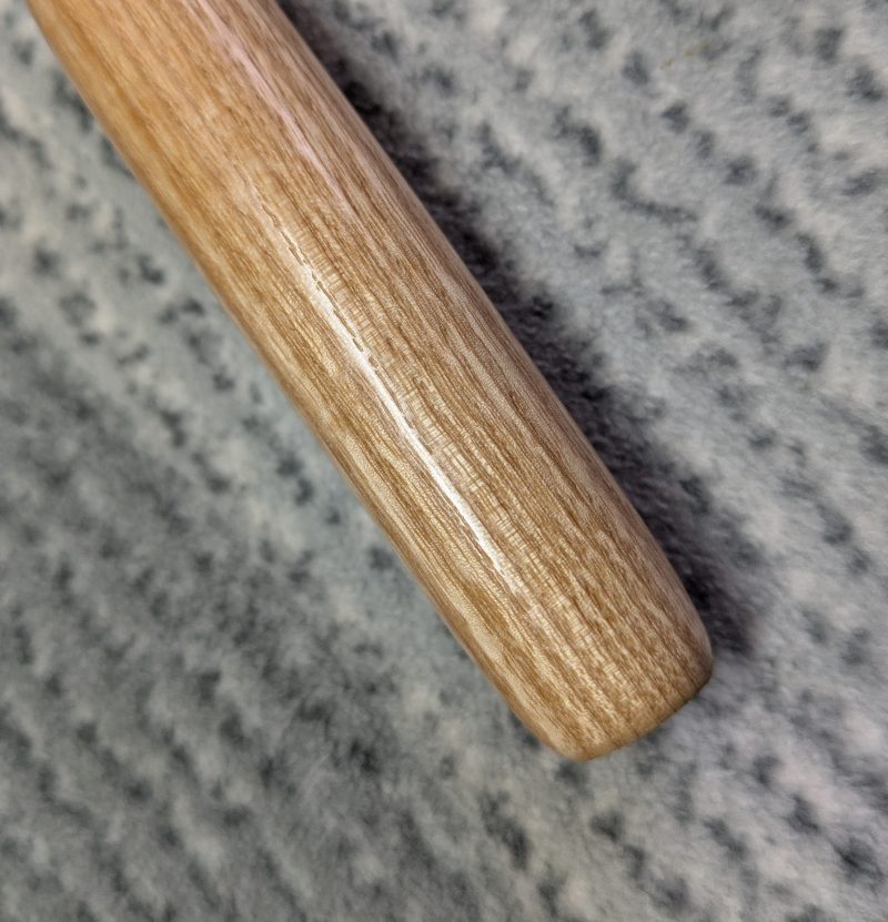 Hand turned ash bottle opener