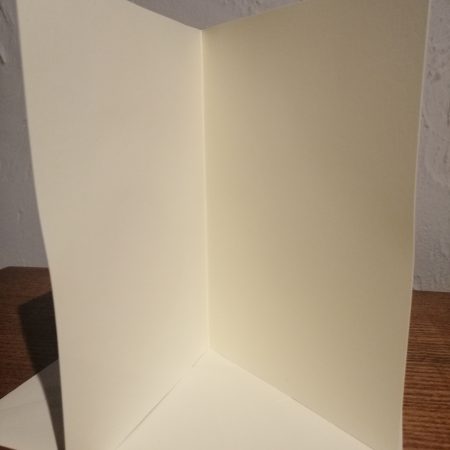 "Get Well Soon" handmade card with decorative ribbon and a watercolour centre