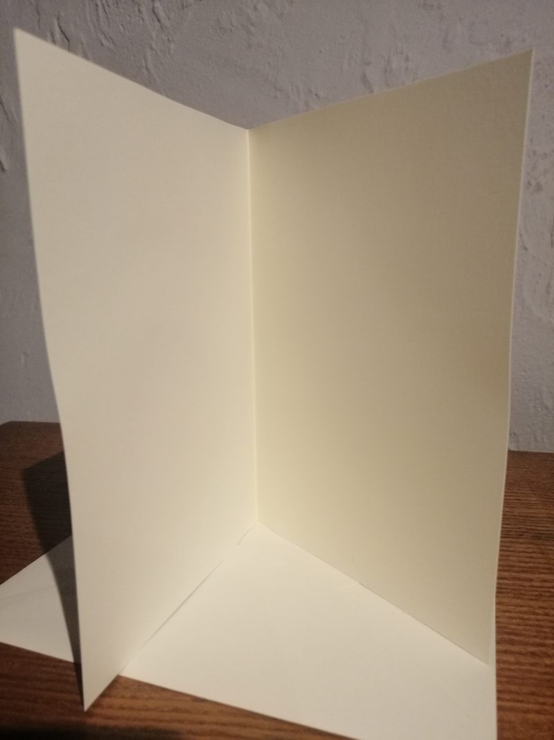 "Get Well Soon" handmade card with decorative ribbon and a watercolour centre
