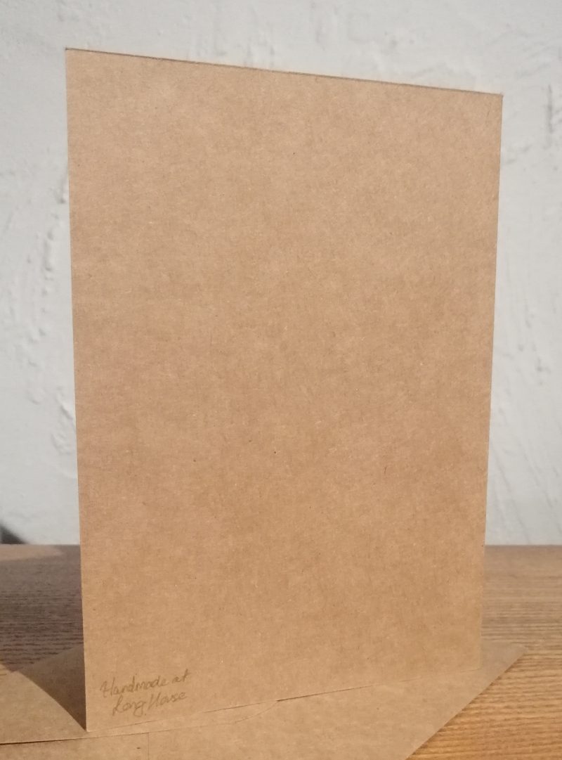 "Thank You" card with a bee theme