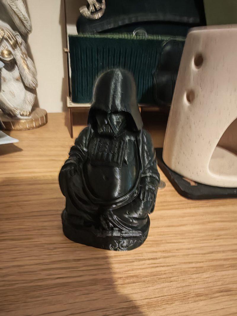Darth budda sculpture