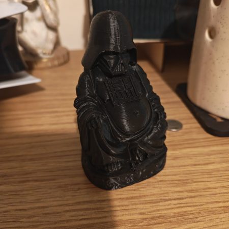 Darth budda sculpture