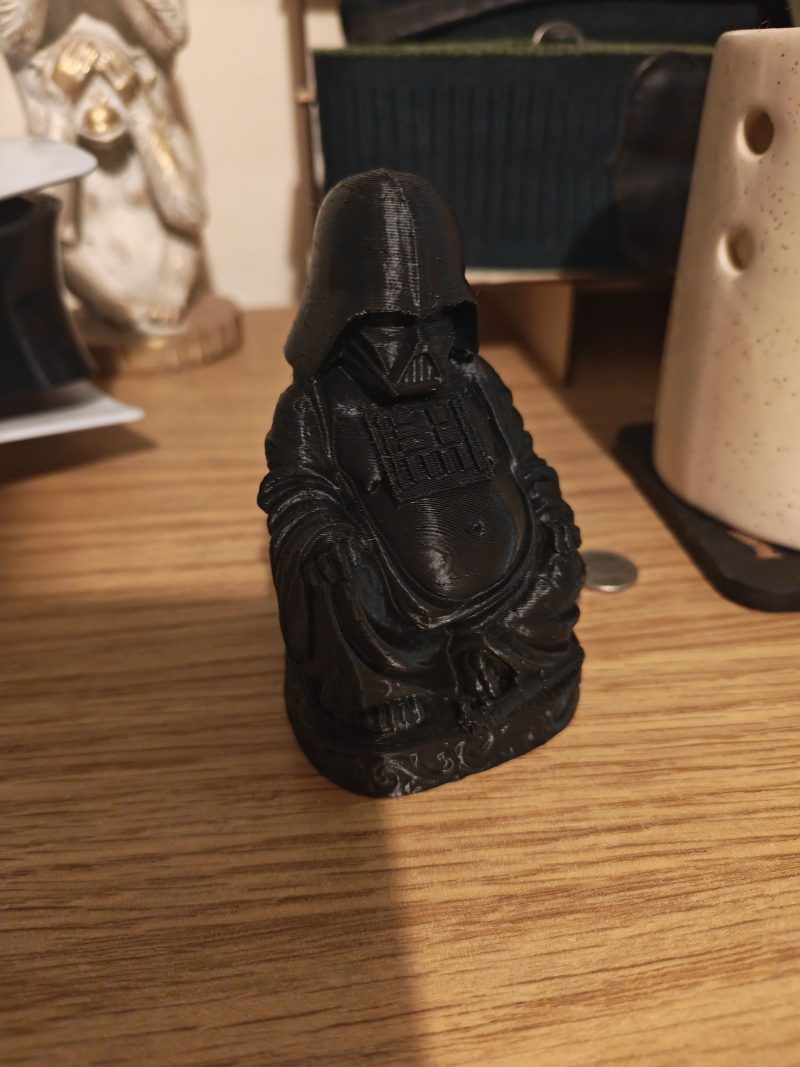 Darth budda sculpture