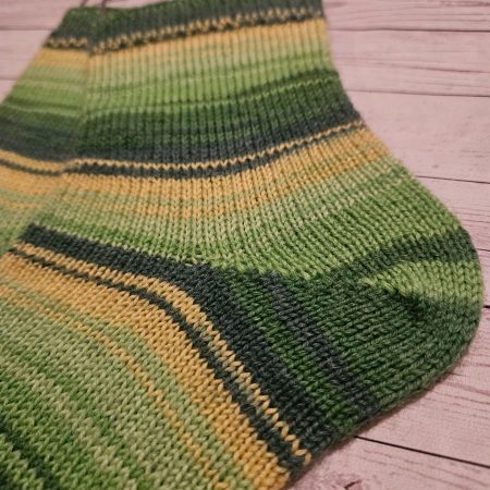 Handknitted socks. Womens size 5.