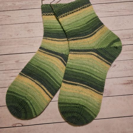 Handknitted socks. Womens size 5.