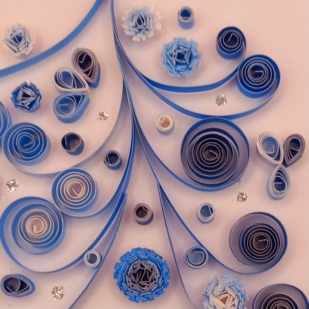 Christmas Cards quilled design