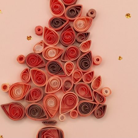 Christmas Cards quilled design