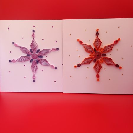 Christmas Cards quilled design
