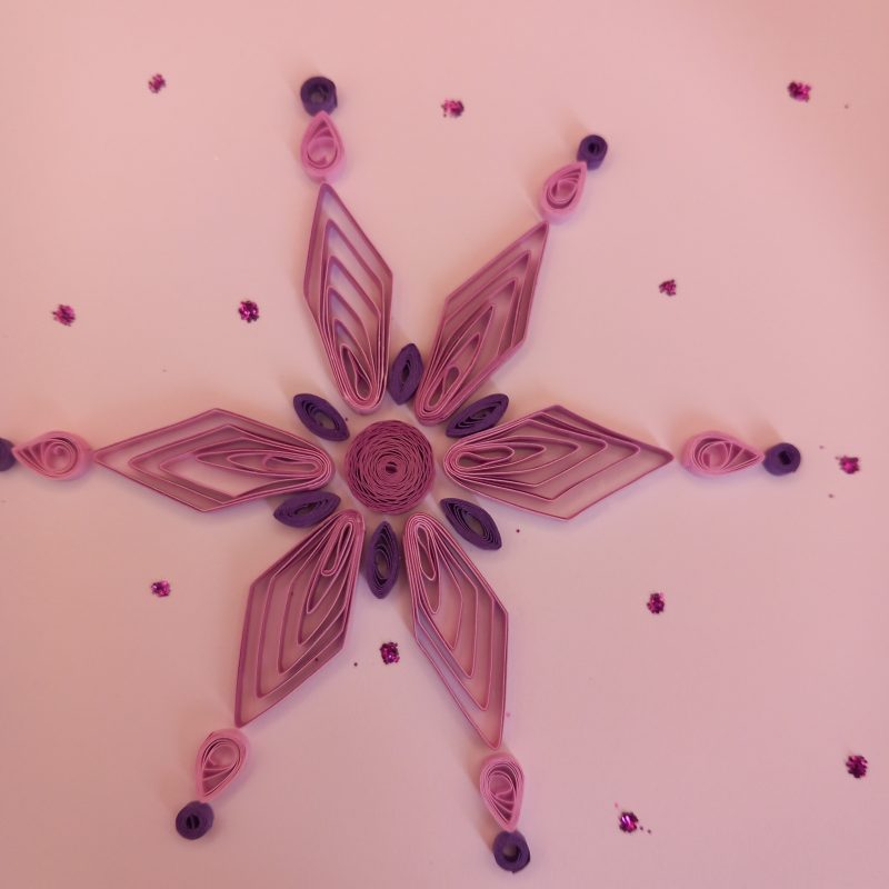 Christmas Cards quilled design