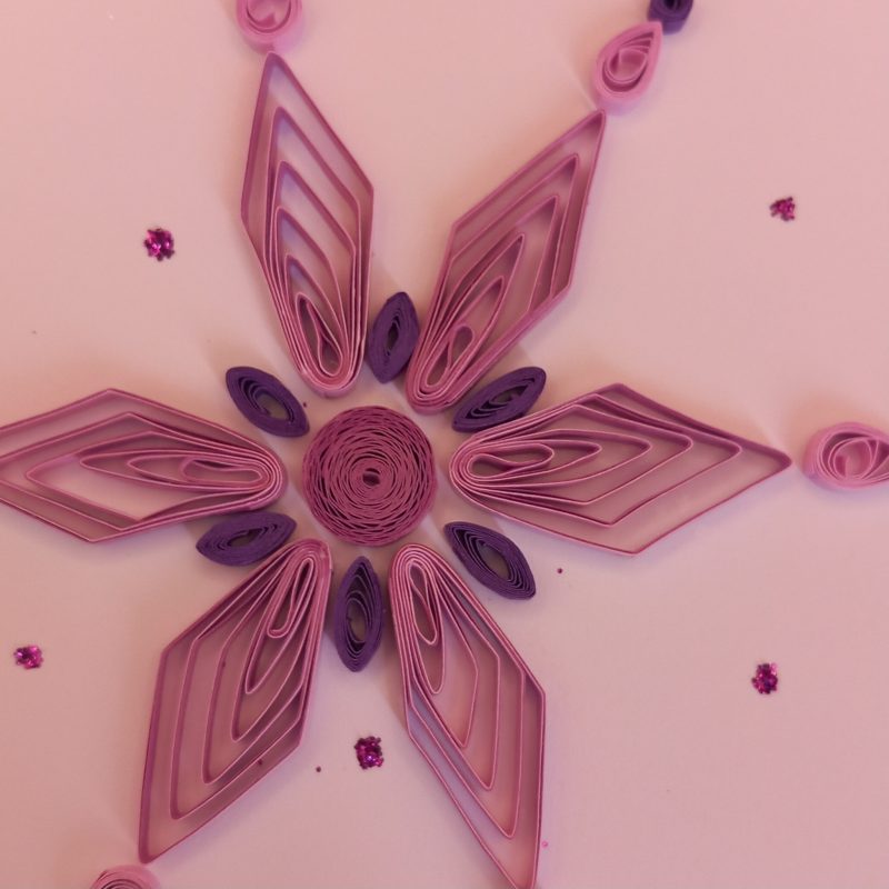 Christmas Cards quilled design