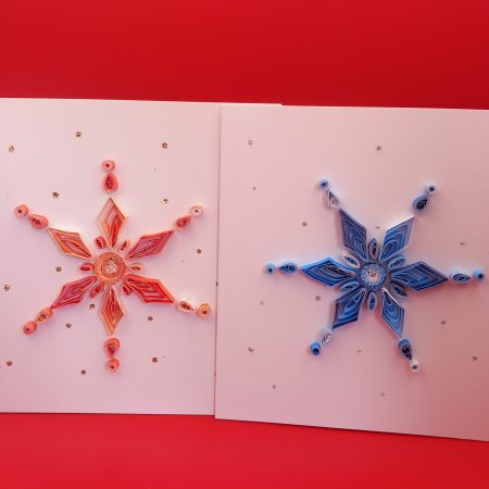 Christmas Cards quilled design