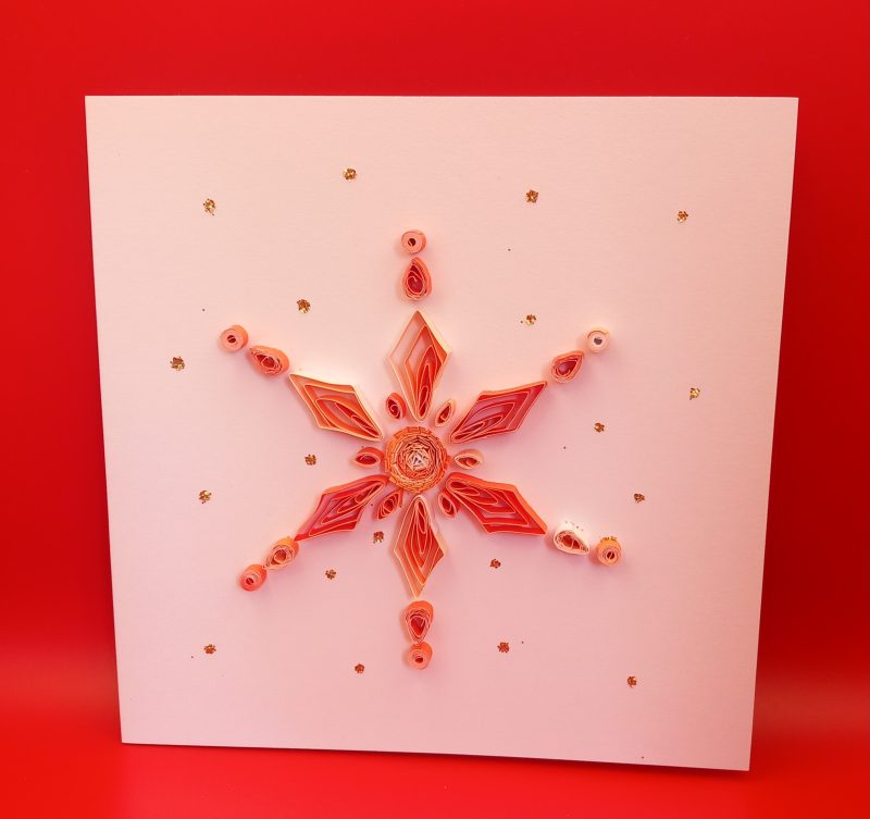 Christmas Cards quilled design