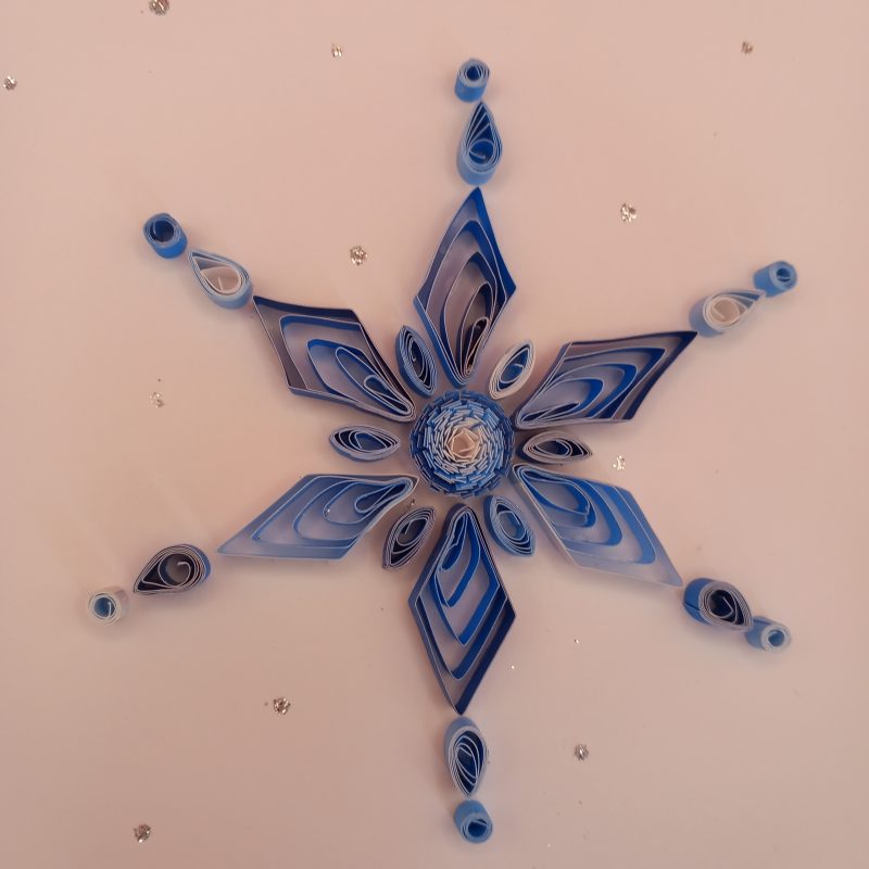 Christmas Cards quilled design