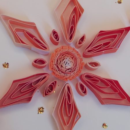 Christmas Cards quilled design