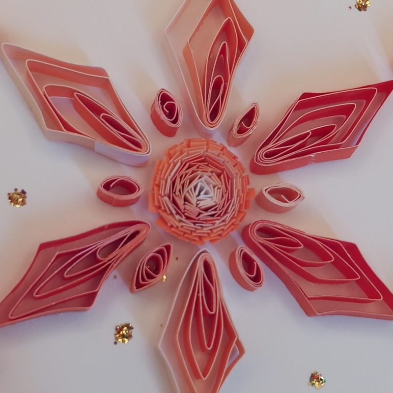 Christmas Cards quilled design