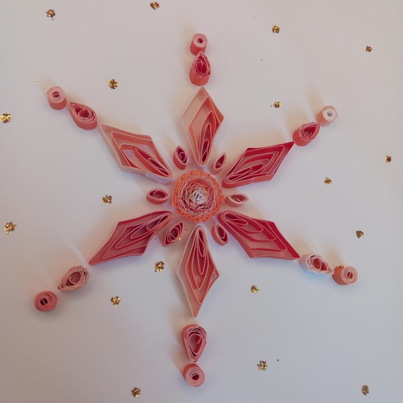 Christmas Cards quilled design