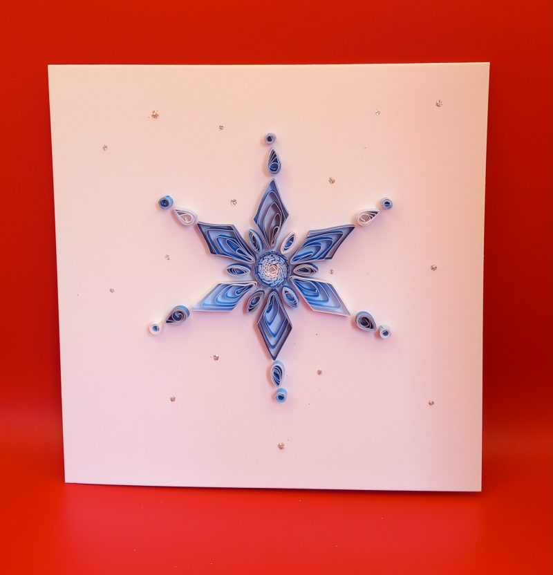 Christmas Cards quilled design