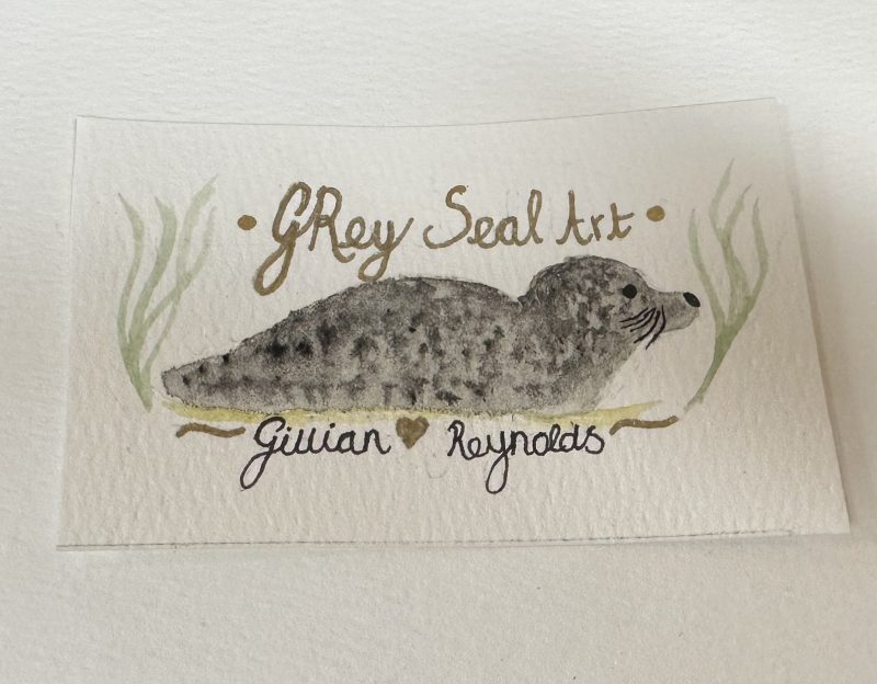 GRey seal artwork