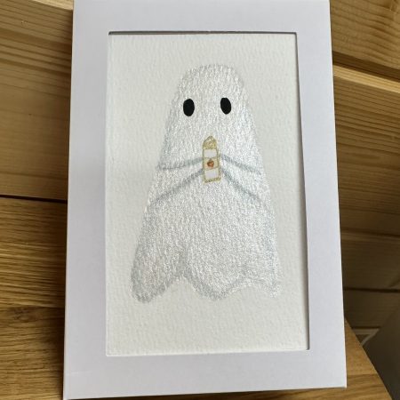 Pumpkin spice shimmer ghostie