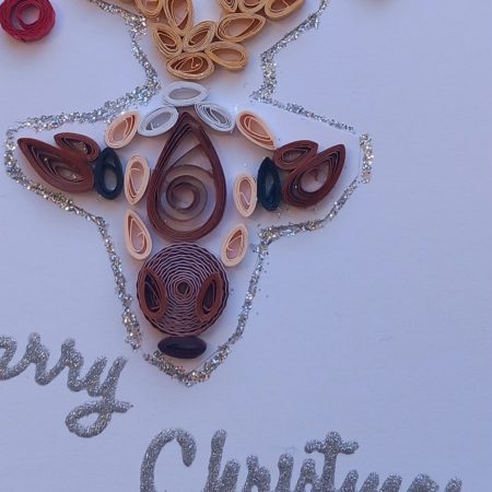 Christmas Cards quilled design