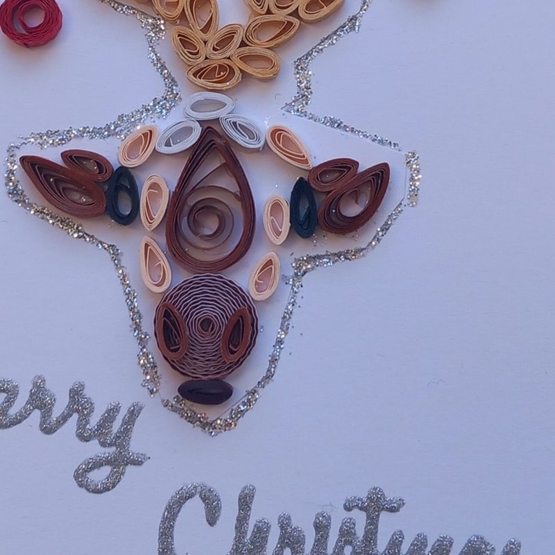 Christmas Cards quilled design