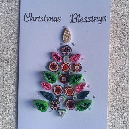 Christmas Cards quilled design