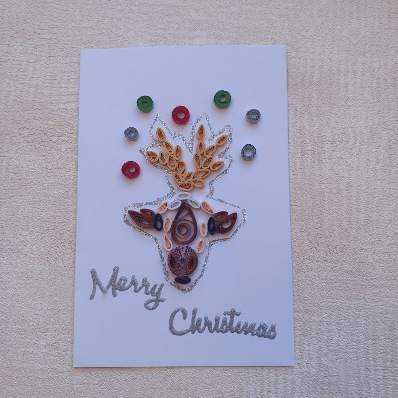 Christmas Cards quilled design