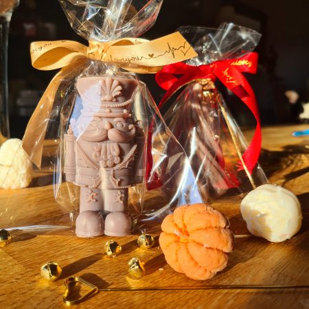 Nutcracker Christmas Candles | Handmade Christmas Decorations | Festive Home Décor | Christmas Gift