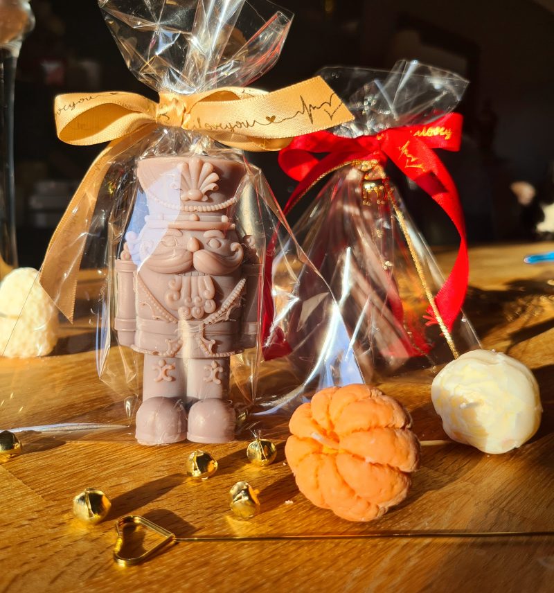 Nutcracker Christmas Candles | Handmade Christmas Decorations | Festive Home Décor | Christmas Gift