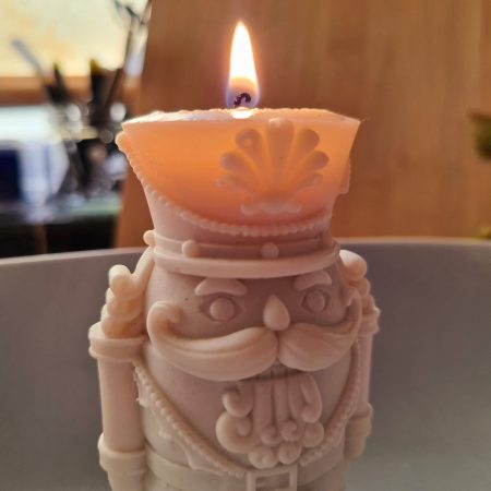 Nutcracker Christmas Candles | Handmade Christmas Decorations | Festive Home Décor | Christmas Gift