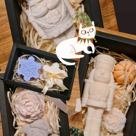 Nutcracker Christmas Candles | Handmade Christmas Decorations | Festive Home Décor | Christmas Gift