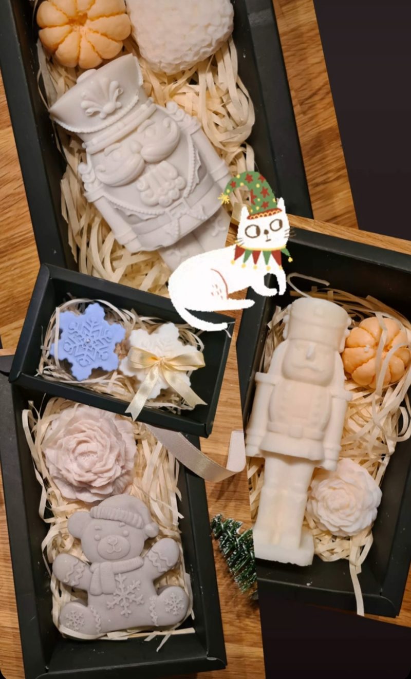 Nutcracker Christmas Candles | Handmade Christmas Decorations | Festive Home Décor | Christmas Gift