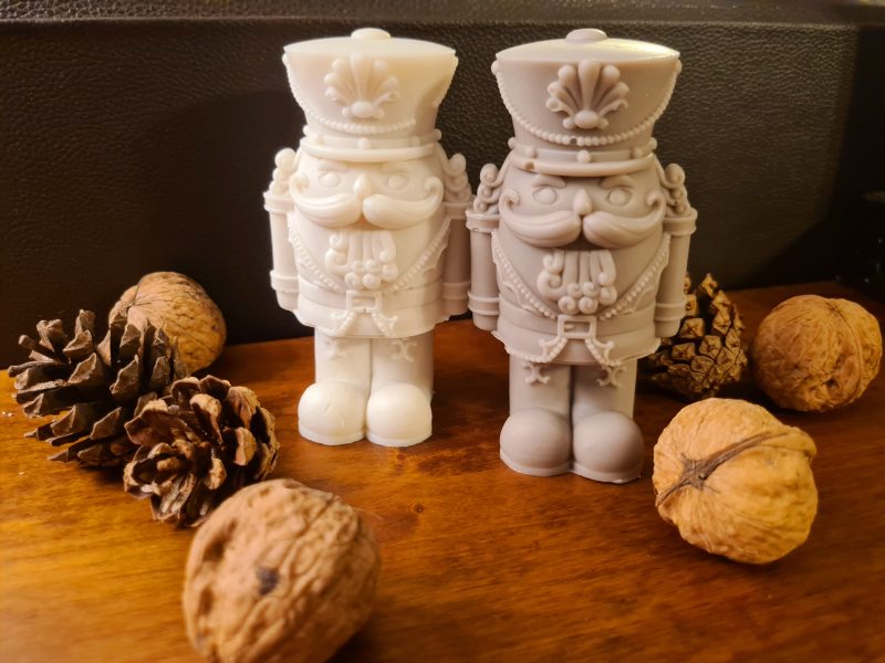 Nutcracker Christmas Candles | Handmade Christmas Decorations | Festive Home Décor | Christmas Gift