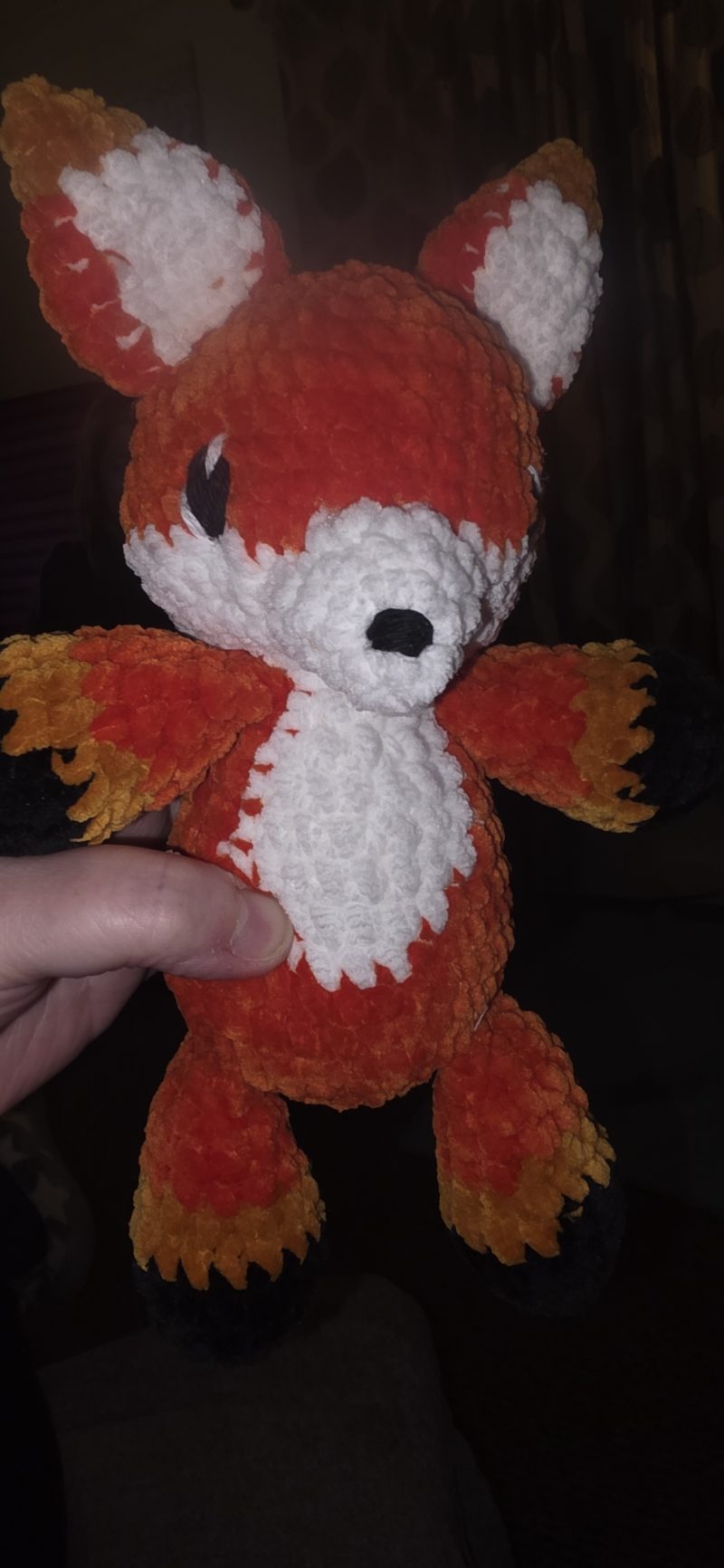 UKCA TESTED FOX PLUSHIE - BABY SAFE SOFT TOY