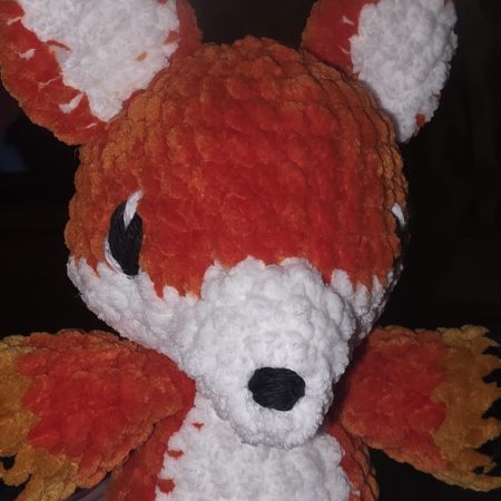 UKCA TESTED FOX PLUSHIE - BABY SAFE SOFT TOY