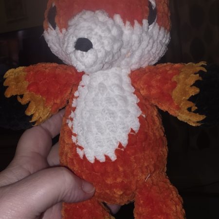 UKCA TESTED FOX PLUSHIE - BABY SAFE SOFT TOY