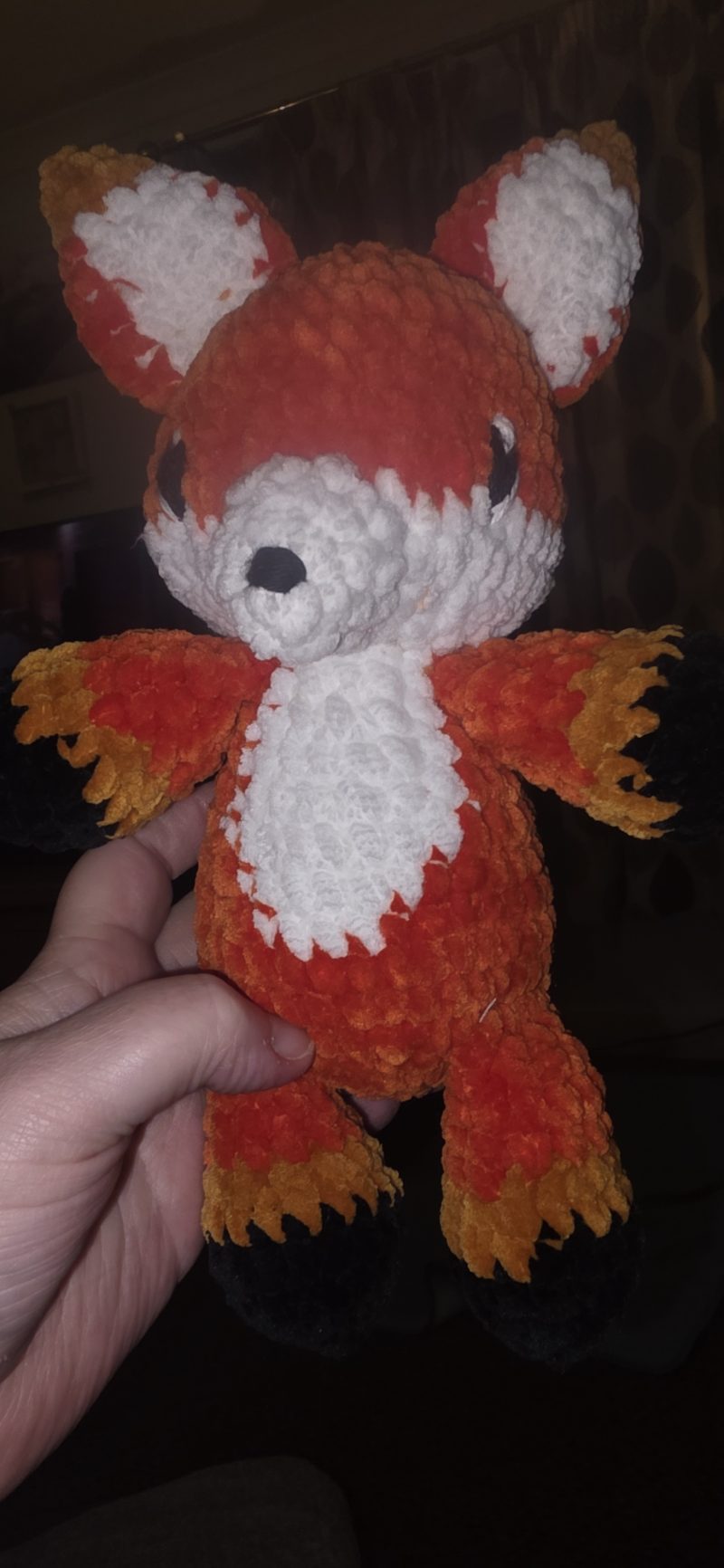 UKCA TESTED FOX PLUSHIE - BABY SAFE SOFT TOY