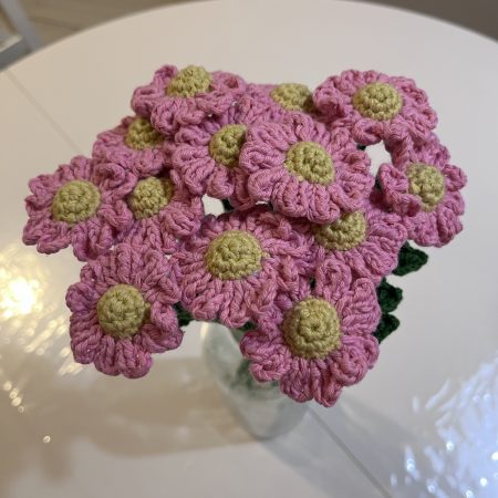 Handmade Crochet Daisy Flower- Perfect gift for loved ones