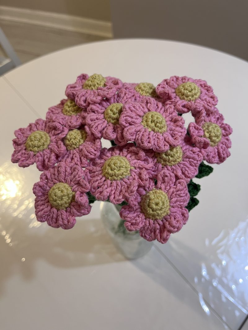Handmade Crochet Daisy Flower- Perfect gift for loved ones