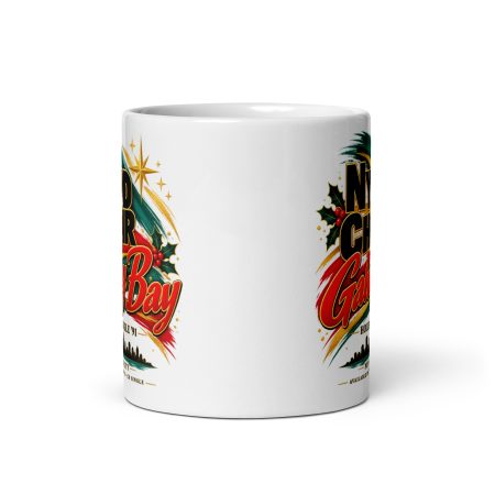 The Pogues Fairytale of New York Christmas Mug – 11oz White Ceramic NYPD Choir Galway Bay Retro Music Gift