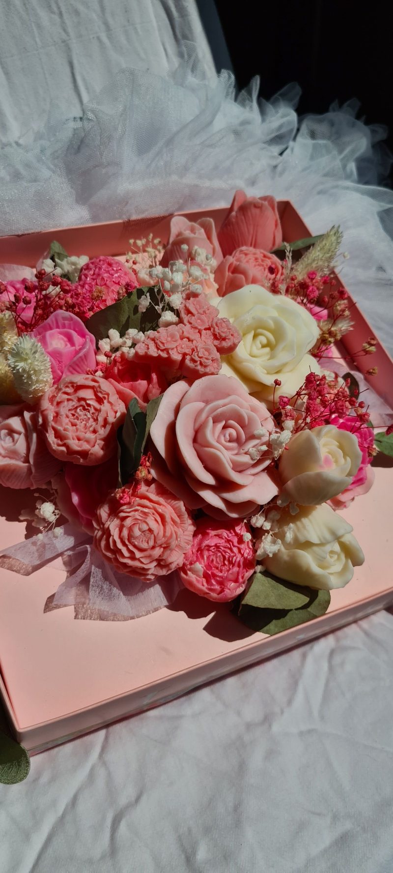Luxury Floral Wax Melt Gift Box, Gift for Her, Mother,Wedding,Birthday
