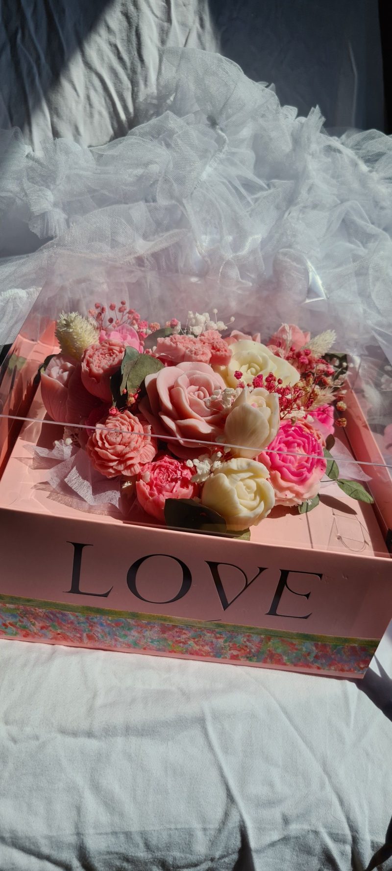 Luxury Floral Wax Melt Gift Box, Gift for Her, Mother,Wedding,Birthday