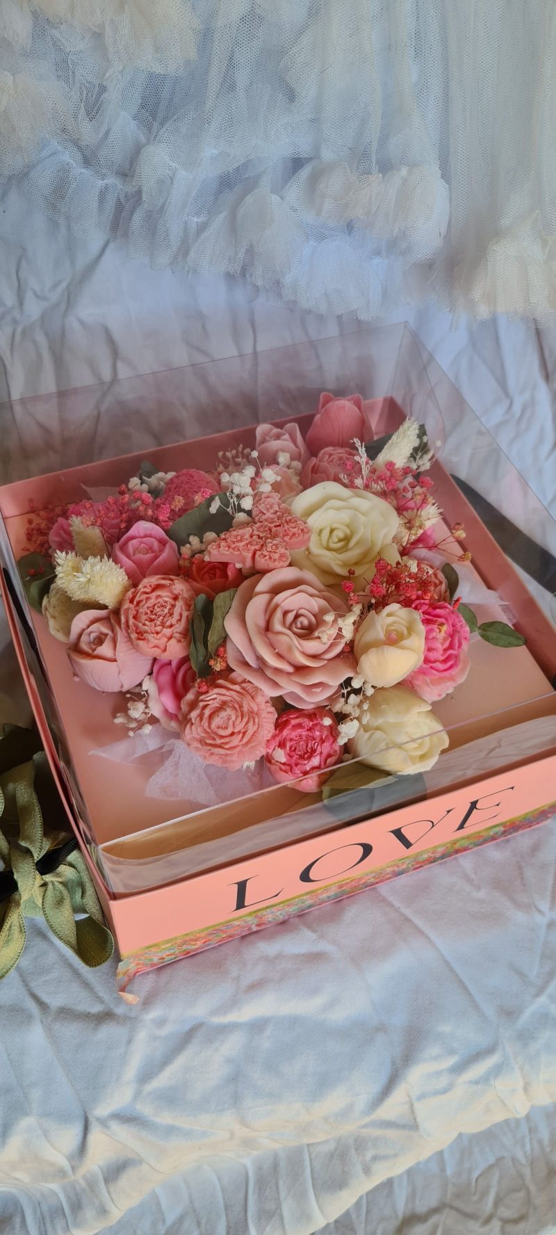 Luxury Floral Wax Melt Gift Box, Gift for Her, Mother,Wedding,Birthday