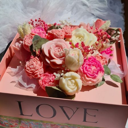 Luxury Floral Wax Melt Gift Box, Gift for Her, Mother,Wedding,Birthday