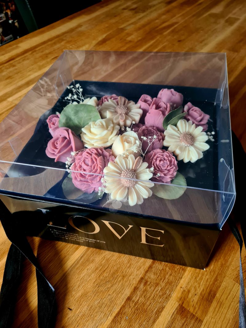 Luxury Floral Wax Melt Gift Box, Gift for Her, Mother,Wedding,Birthday
