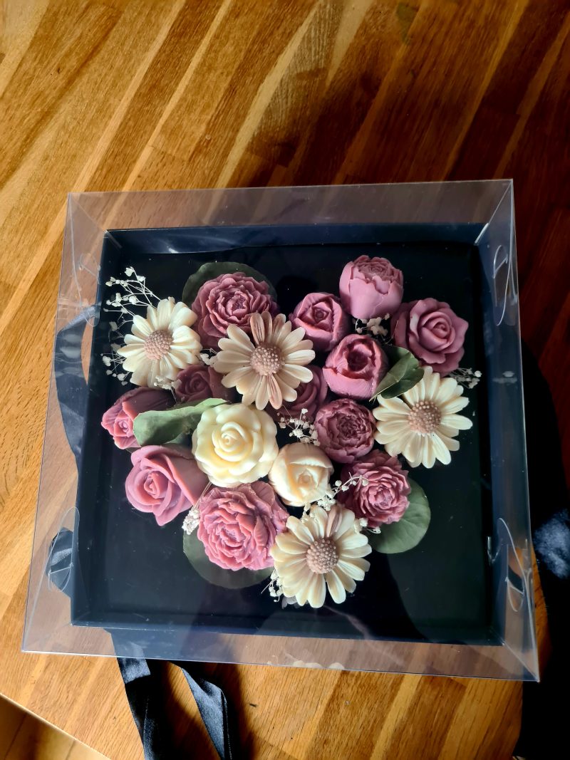 Luxury Floral Wax Melt Gift Box, Gift for Her, Mother,Wedding,Birthday