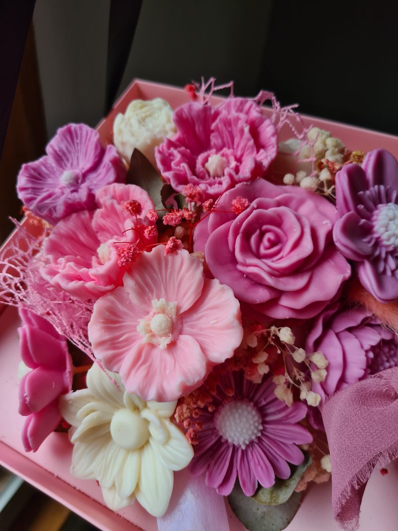 Luxury Floral Wax Melt Gift Box, Gift for Her, Mother,Wedding,Birthday