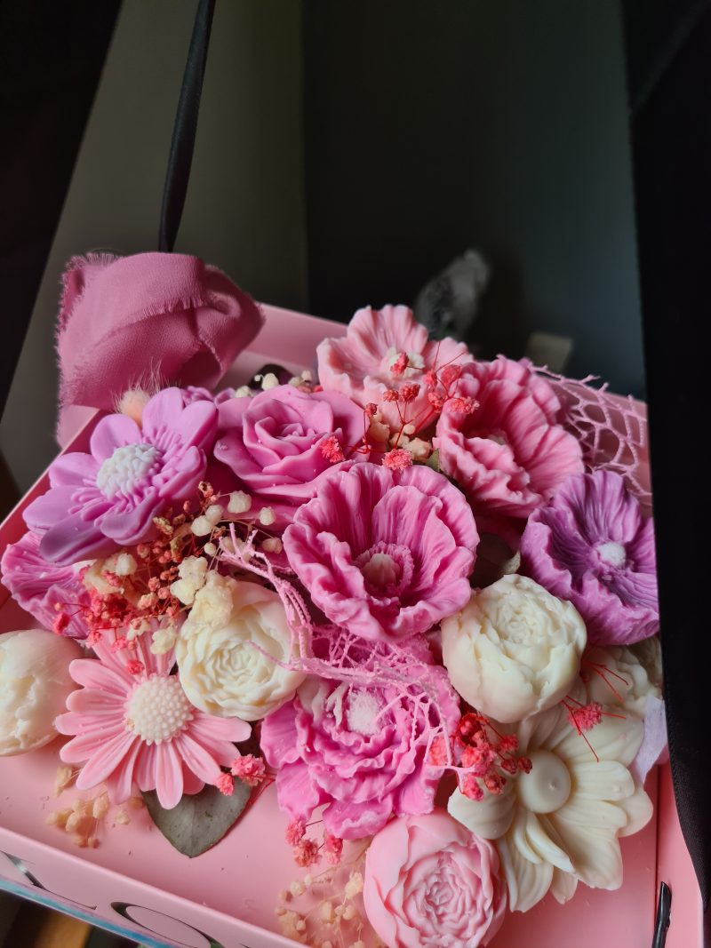 Luxury Floral Wax Melt Gift Box, Gift for Her, Mother,Wedding,Birthday